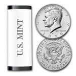 2020-P Kennedy Half Dollar 20-Coin Roll BU (Mint Wrapped)