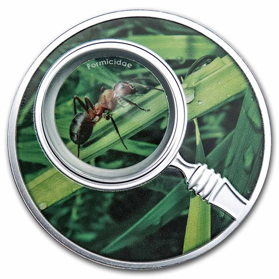 2020 Republic of Cameroon Silver Proof The Secret Garden Ant 2020 Republic of Cameroon Silver Proof The Secret Garden Ant