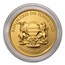 2020 Republic of Chad 1 oz Gold Mandala Buffalo BU