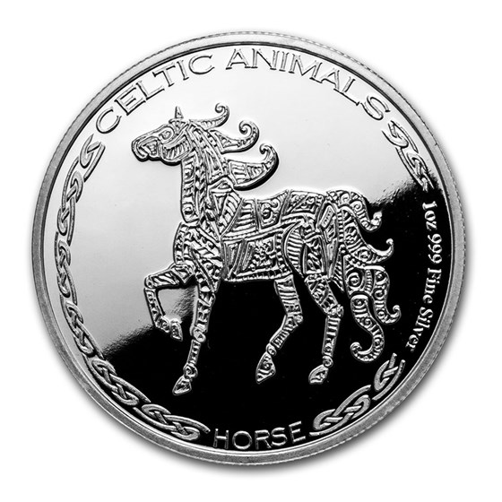 2020 Republic of Chad 1 oz Silver Celtic Animals: Horse 2020 Republic of Chad 1 oz Silver Celtic Animals: Horse