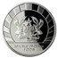 2020 Republic of Ghana 1 oz Silver Saber Toothed Cat BU