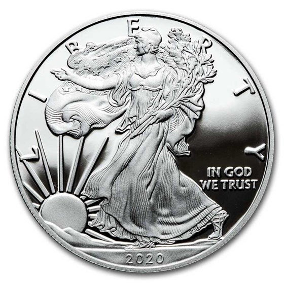 2020-S 1 oz Proof American Silver Eagle (Congratulations Set) 2020-S 1 oz Proof American Silver Eagle (Congratulations Set)
