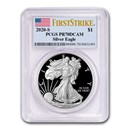 2020-S 1 oz Proof American Silver Eagle PR-70 PCGS (FirstStrike) 2020-S 1 oz Proof American Silver Eagle PR-70 PCGS (FirstStrike)