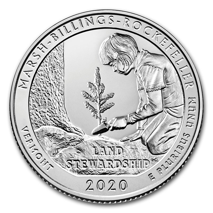 2020-S ATB Quarter Marsh-Billings-Rockefeller Historic Gem Proof