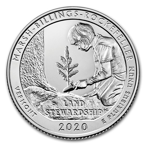 2020-S ATB Quarter Marsh-Billings-Rockefeller Historic Gem Proof 2020-S ATB Quarter Marsh-Billings-Rockefeller Historic Gem Proof