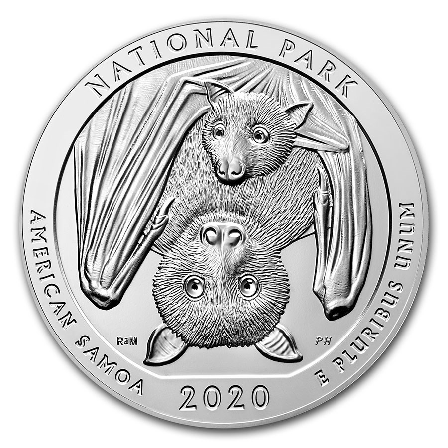 2020-S ATB Quarter National Park of American Samoa Gem Proof