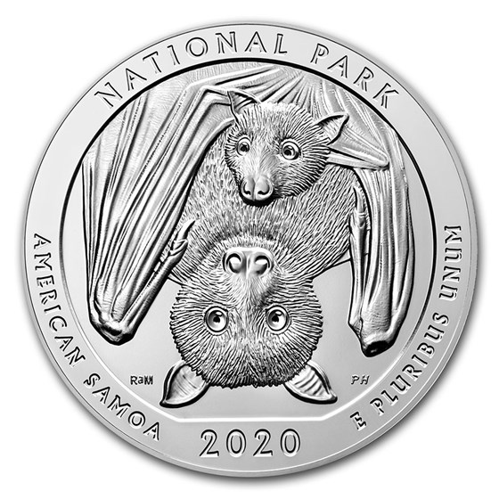 2020-S ATB Quarter National Park of American Samoa Gem Proof 2020-S ATB Quarter National Park of American Samoa Gem Proof