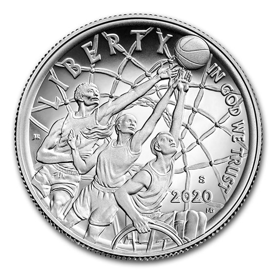 2020-S Basketball Hall of Fame 1/2 Dollar Proof (Box & COA) 2020-S Basketball Hall of Fame 1/2 Dollar Proof (Box & COA)