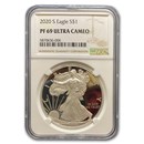 2020-S Proof American Silver Eagle PF-69 NGC