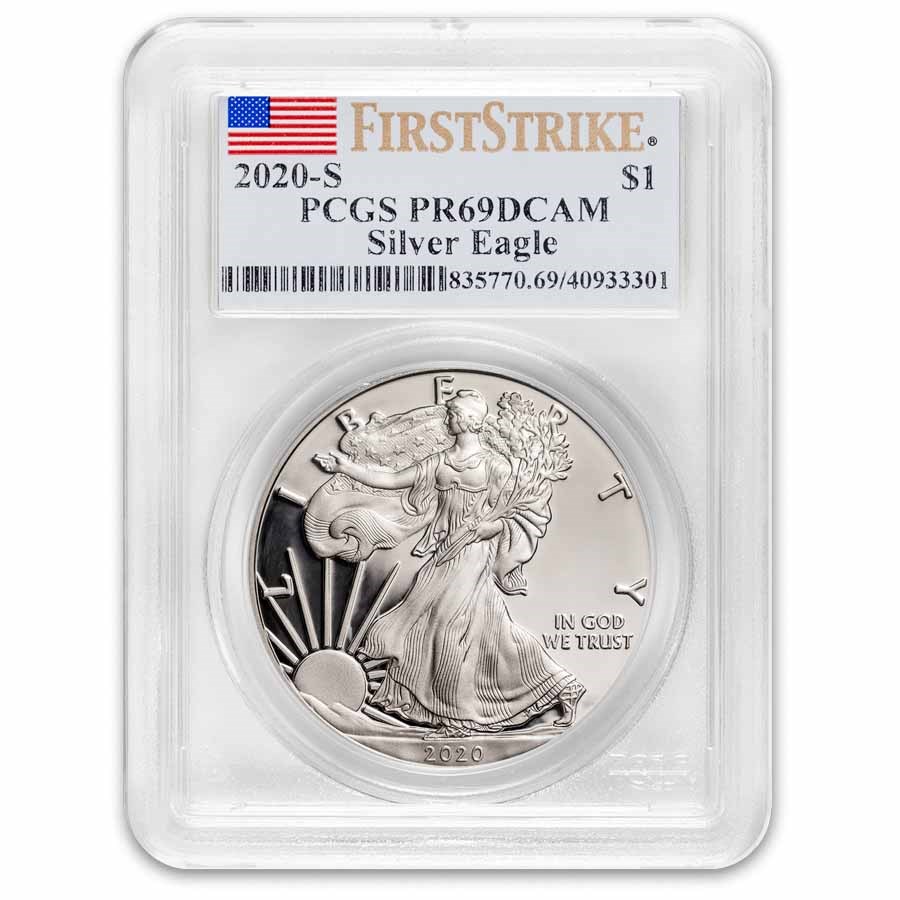 2020-S Proof American Silver Eagle PR-69 PCGS (FS)
