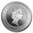 2020 Saint Helena 1.25 oz Silver Sceptre Guinea BU