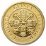2020 Saint Helena 1/4 oz Gold Sceptre Guinea BU