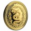 2020 Samoa 1 oz Gold Serpent of Milan BU