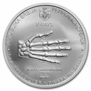 2020 Serbia 1 oz Silver 100 Dinar Nikola Tesla: X-Ray BU