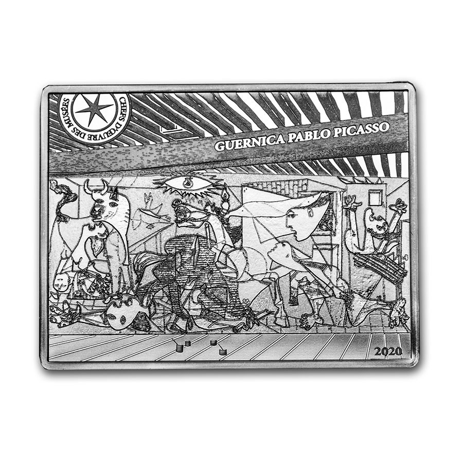 2020 Silver €10 Masterpieces of Museums Proof (Guernica)