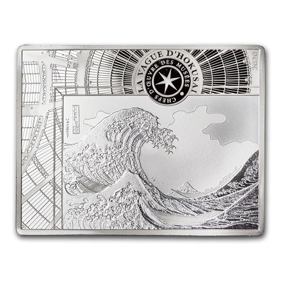 2020 Silver €10 Masterpieces of Museums Proof (The Wave) 2020 Silver €10 Masterpieces of Museums Proof (The Wave)