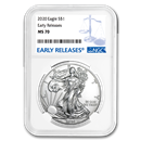 2020 Silver American Eagle MS-70 NGC (Early Releases) 2020 Silver American Eagle MS-70 NGC (Early Releases)