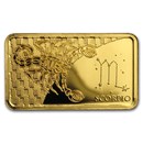 2020 Solomon Islands 1/2 Gram Gold Zodiac Ingot (Scorpio)