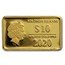 2020 Solomon Islands 1/2 Gram Gold Zodiac Ingot (Taurus)