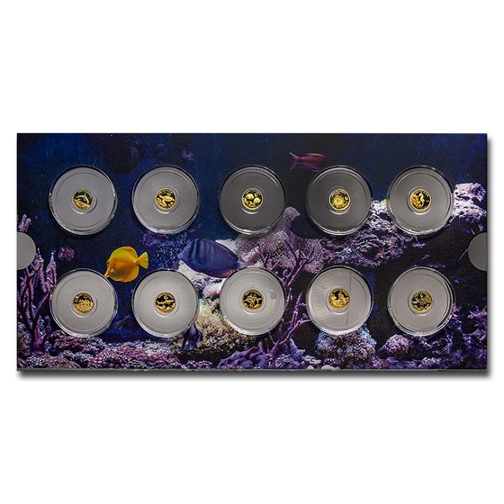 2020 Solomon Islands 10 Coin Ocean's Pride - Save the Ocean Set 2020 Solomon Islands 10 Coin Ocean's Pride - Save the Ocean Set