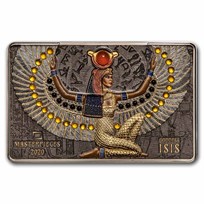 2020 Solomon Islands 200 gram Silver Masterpieces: Goddess Isis