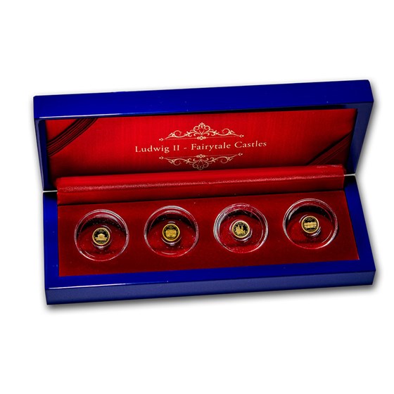 2020 Solomon Islands 4-Coin Fairytale Castles Set 2020 Solomon Islands 4-Coin Fairytale Castles Set