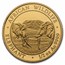 2020 Somalia 4-Coin Gold African Elephant Prestige Proof Set