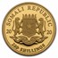 2020 Somalia 4-Coin Gold African Elephant Prestige Proof Set