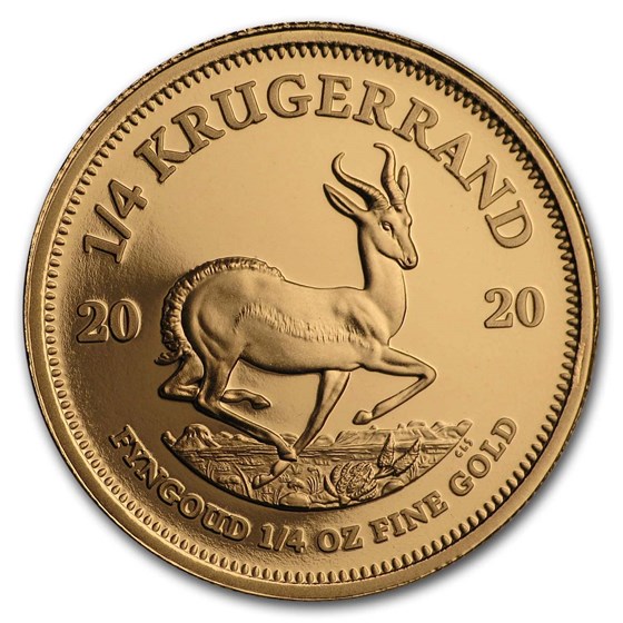 Buy 2020 South Africa 1/4 oz Proof Gold Krugerrand Online ...