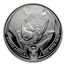 2020 South Africa 1 oz Silver Big Five Rhino BU