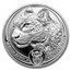 2020 South Africa 2-Coin Silver Big Five Leopard Proof Set