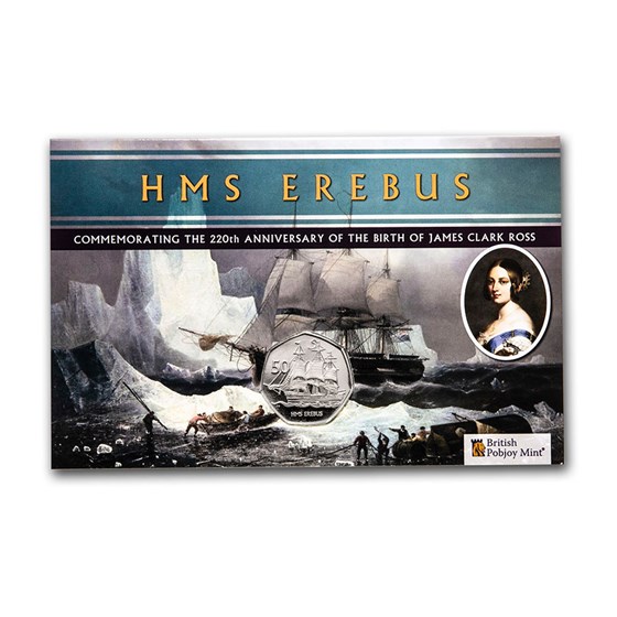 2020 South Georgia & Sandwich Islands Cupro-Nickel HMS Resolution 2020 South Georgia & Sandwich Islands Cupro-Nickel HMS Resolution