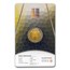 2020 South Korea 1/10 oz Gold ZI:SIN Rattus BU (in Assay Card)