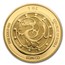 2020 South Korea 1 oz Gold Crown BU