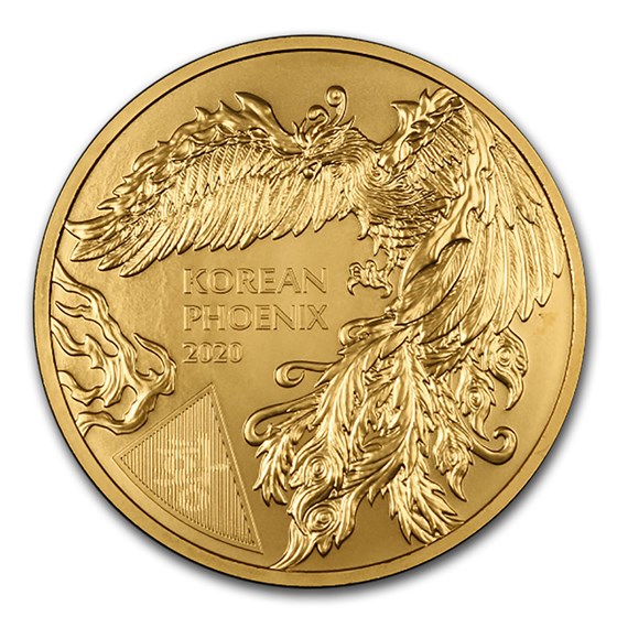 2020 South Korea 1 oz Gold Phoenix BU 2020 South Korea 1 oz Gold Phoenix BU