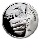 2020 South Korea 1 oz Silver K-Series Taekwondo Proof