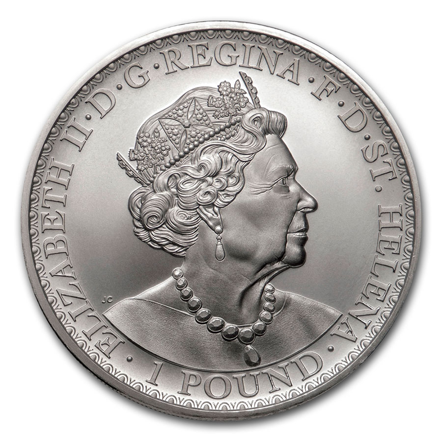 Buy 2020 St. Helena 1 oz Silver £1 Una and the Lion BU | APMEX