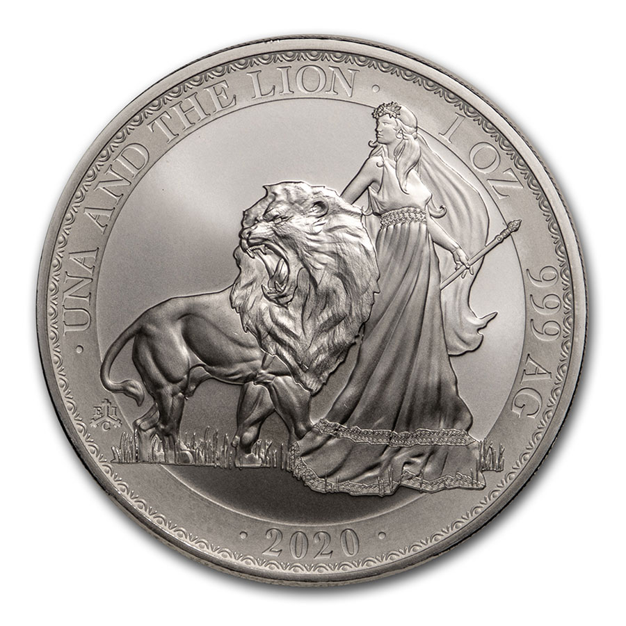 Buy 2020 St. Helena 1 oz Silver £1 Una and the Lion BU | APMEX