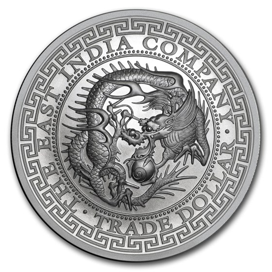 2020 St. Helena 1 oz Silver Japanese Trade Dollar Restrike (BU) 2020 St. Helena 1 oz Silver Japanese Trade Dollar Restrike (BU)