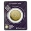 2020 St. Kitts & Nevis 1 oz Gold Brimstone Hill BU