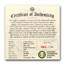 2020 St. Vincent & The Grenadines 1 oz Au Pax Et Justitia (Color)