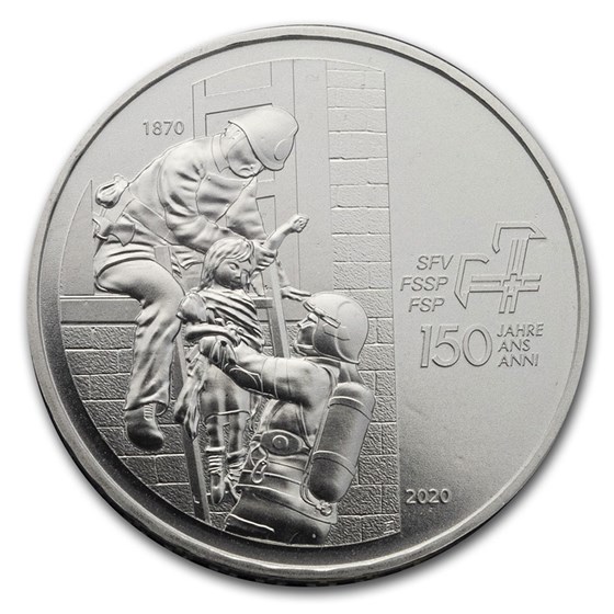 2020 Switzerland 150 Years of Firefighters Assn (W/ Folder) 2020 Switzerland 150 Years of Firefighters Assn (W/ Folder)