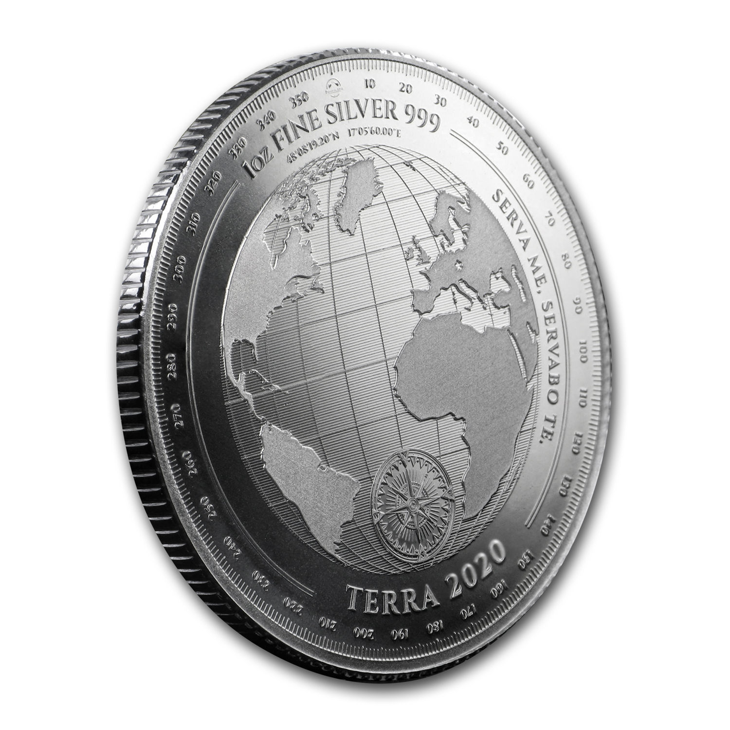 銀　2020 トケラウ Buy 2020 Tokelau 1 oz Silver $5 Terra BU | APMEX