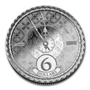 2020 Tokelau 1 oz Silver $6 Chronos (Prooflike)