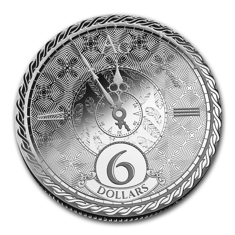 2020 Tokelau 1 oz Silver $6 Chronos (Prooflike)