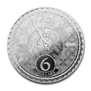 2020 Tokelau 1 oz Silver $6 Chronos