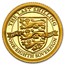 2020 Tristan Da Cunha 1/8 Gold Sovereign Pre-Decimal 50th Anniv.