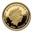 2020 Tuvalu 1/4 oz Gold 007 James Bond Proof