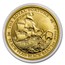 2020 Tuvalu 1 oz Gold Black Flag (The Royal Fortune)