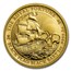 2020 Tuvalu 1 oz Gold Black Flag (The Royal Fortune)